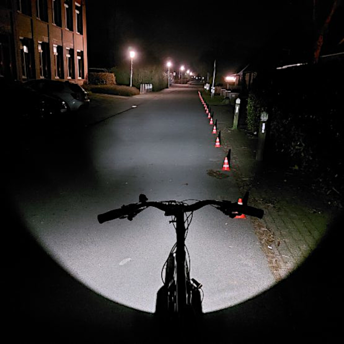 E-DIA F170 E-bike Front Light with High Beam