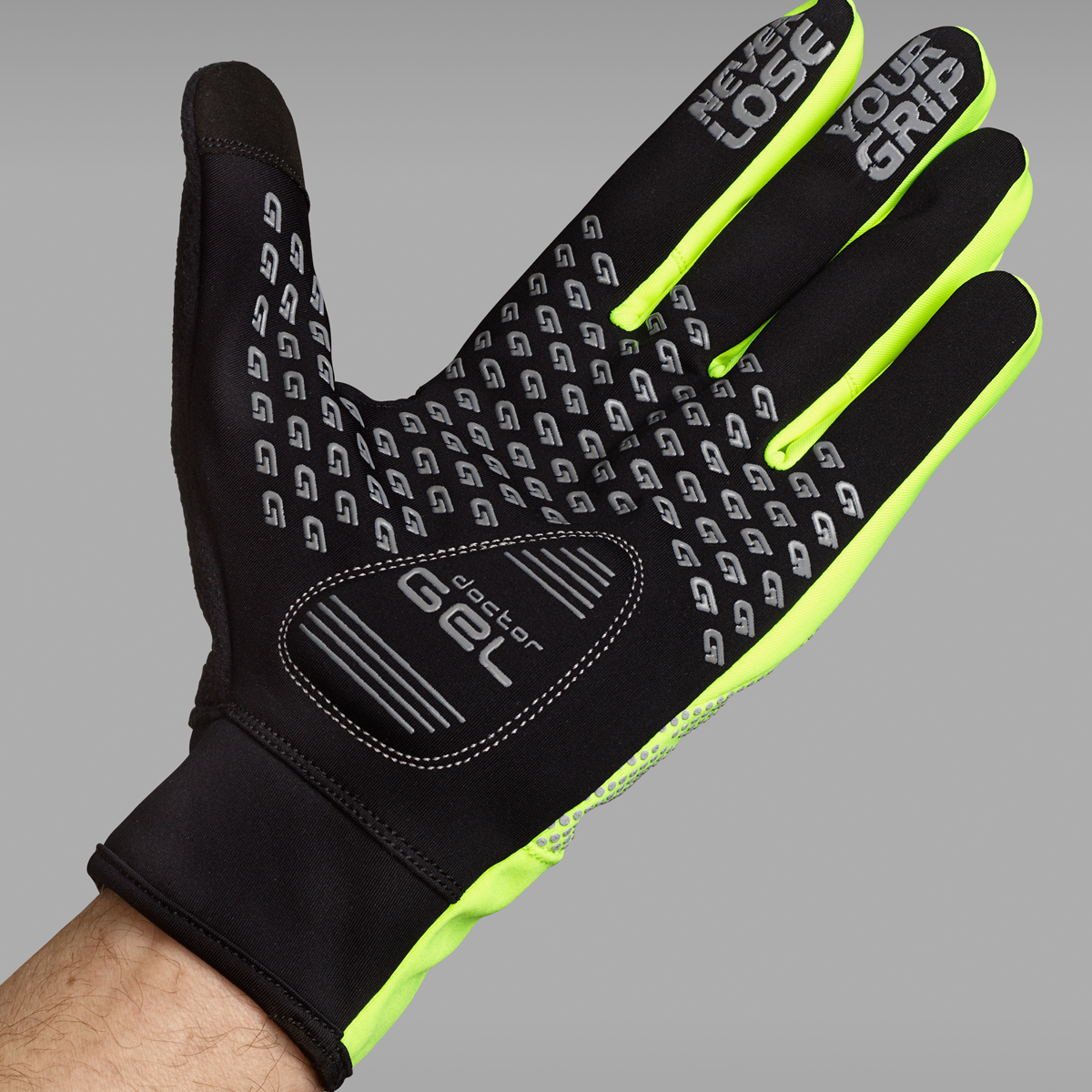 Hi viz cycling gloves 2025
