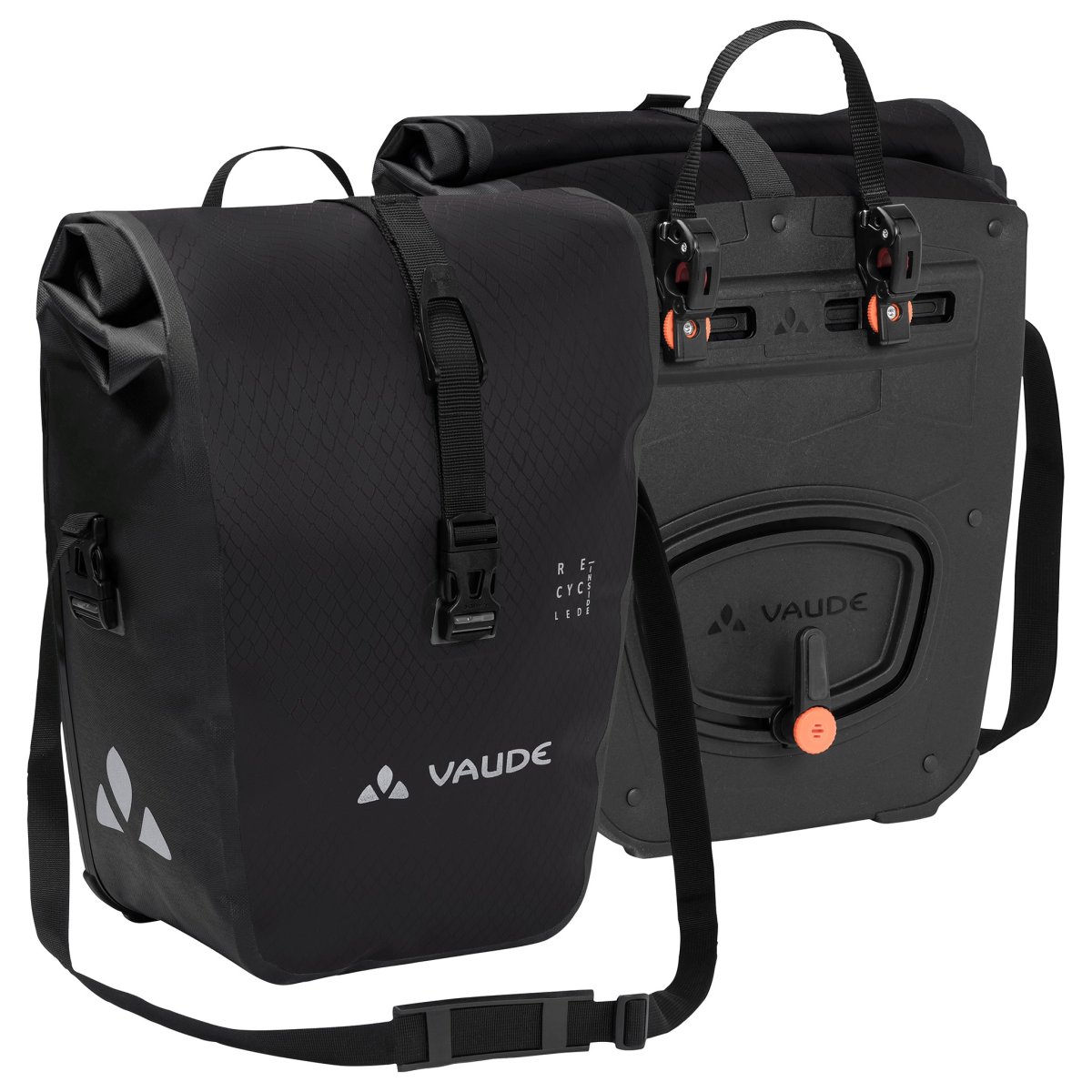 VAUDE AQUA FRONT (REC) Gepäckträgertaschen Set