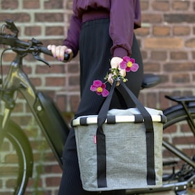 BIKEBASKET stuurtas met KLICKFIX adapterplaat