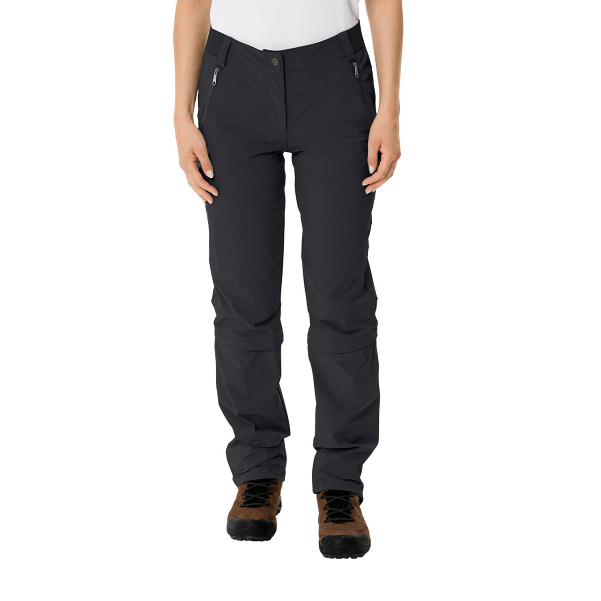 WOMEN'S FARLEY STRETCH CAPRI T-ZIP PANTS III Zip-Off Trousers