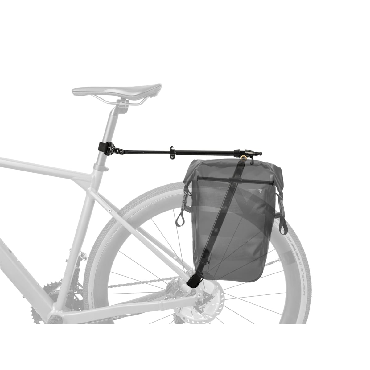 Topeak Zi:rak Essential Gravel/mtb Trägermontagekit, Black, One Size