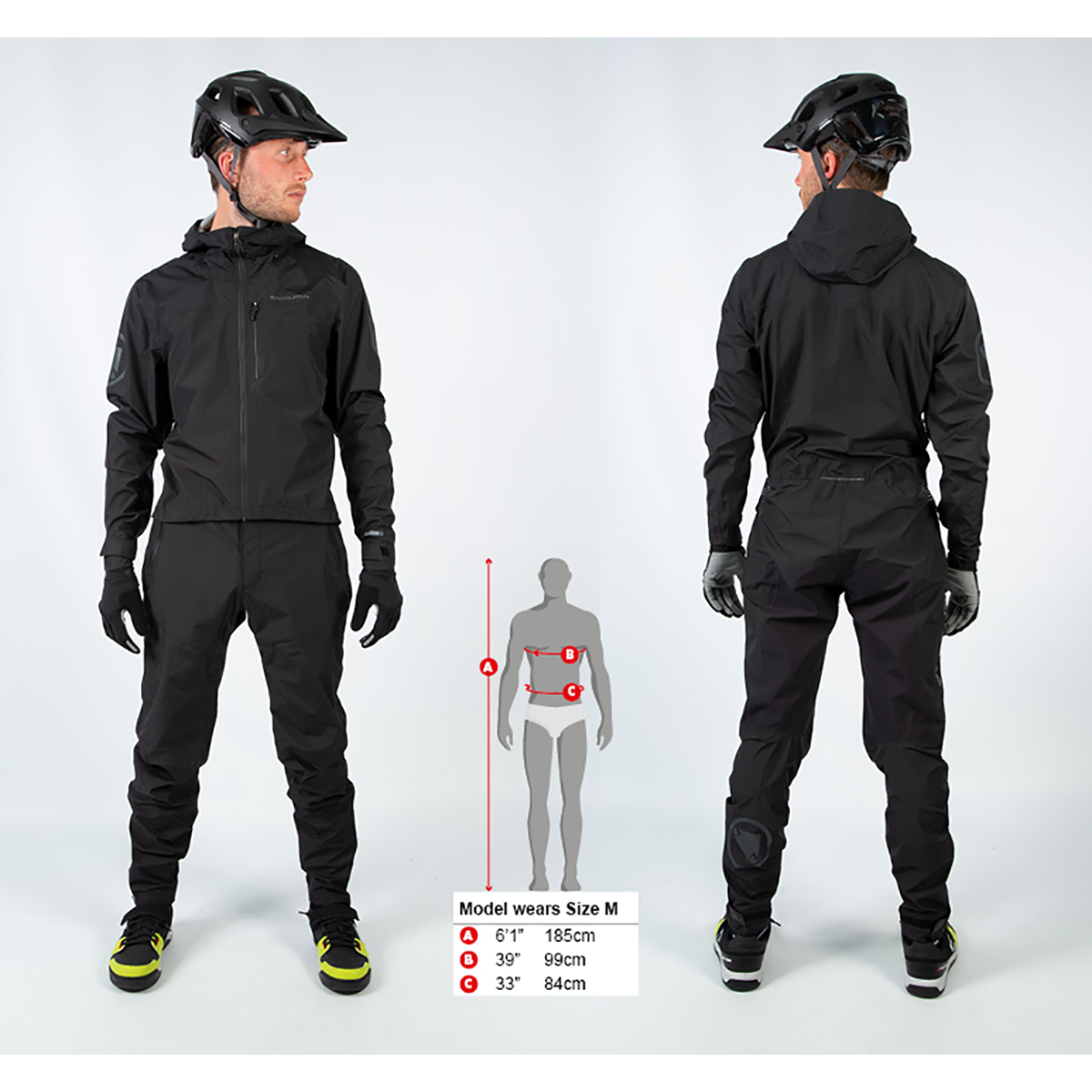SINGLETRACK ONESIE wasserdichter Regenanzug