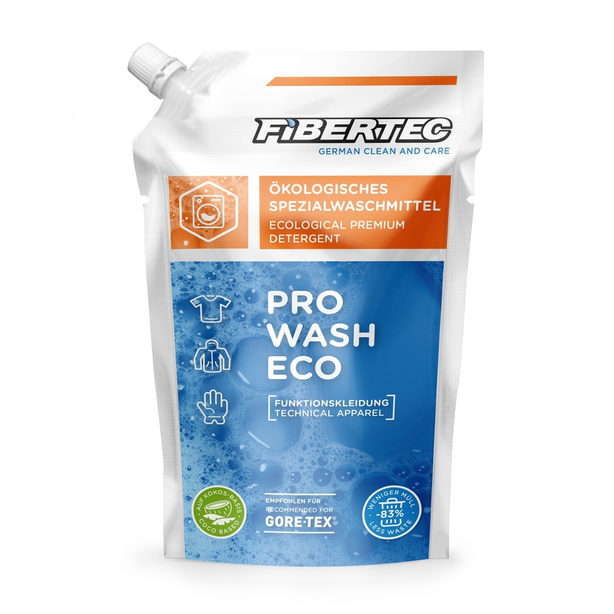 Fibertec PRO WASH ECO Waschmittel für Funktionsbekleidung