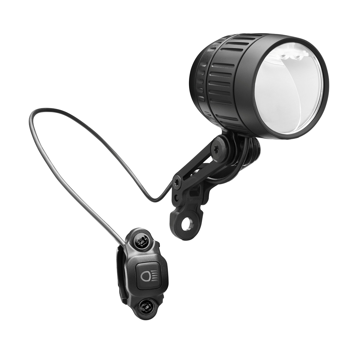 B + M LUMOTEC IQ-XM E-Bike LED-Frontscheinwerfer mit Fernlichtfunktion