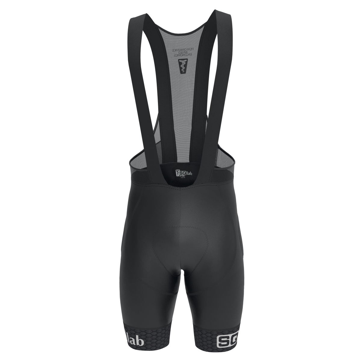 SQ-SHORTS ONE11 BLK cuissard à bretelles