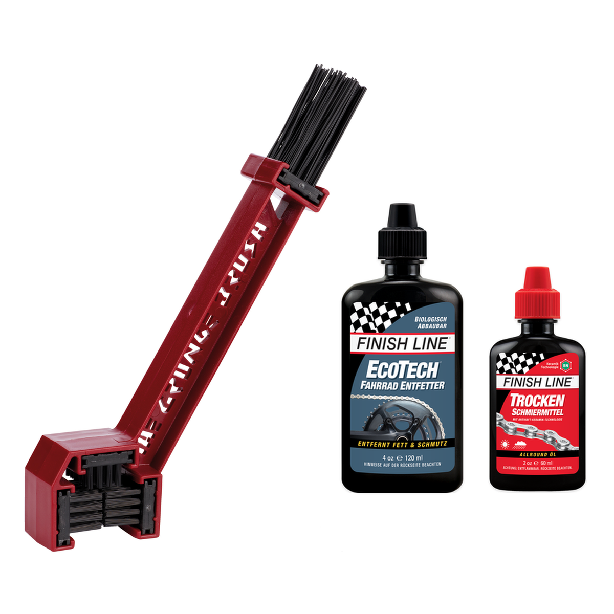 Finish Line 1-2-3 Grunge Brush Combo 2 Starter Kit