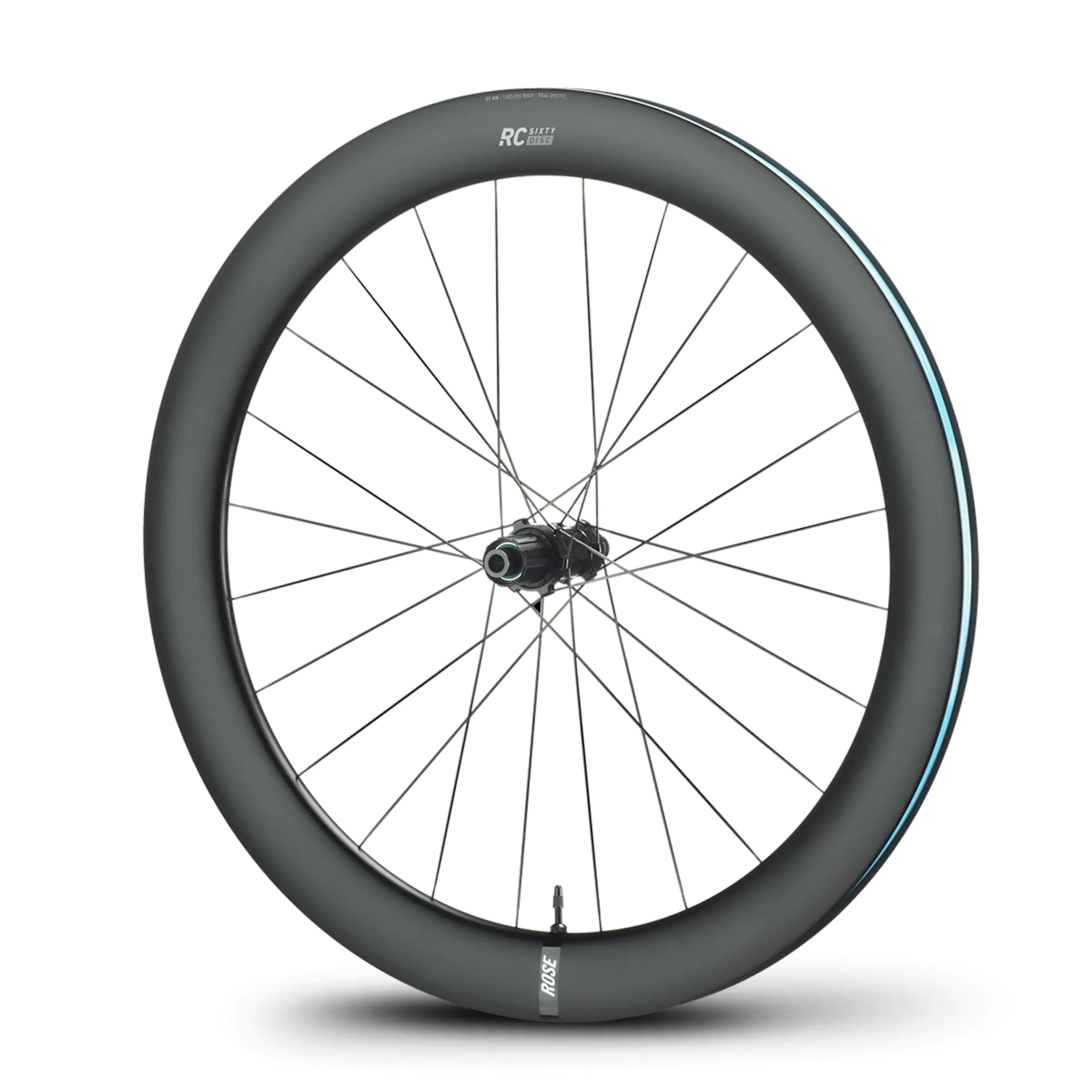 RC-Sixty Disc 28" / 700 C Carbon Road Rear Wheel SHIMANO HG | 24 Spokes