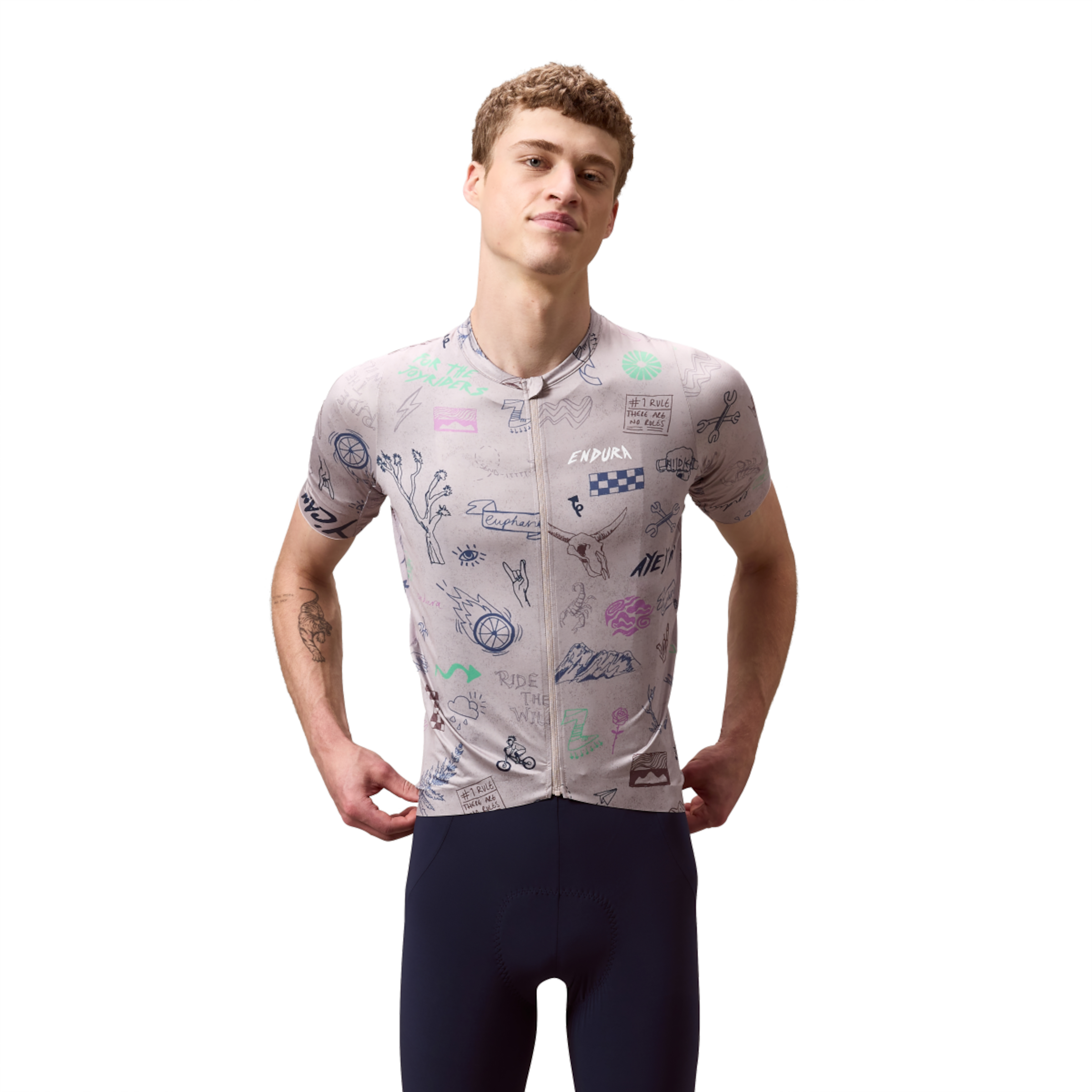 PRO SL S/S PRINT JERSEY maillot route à manches courtes