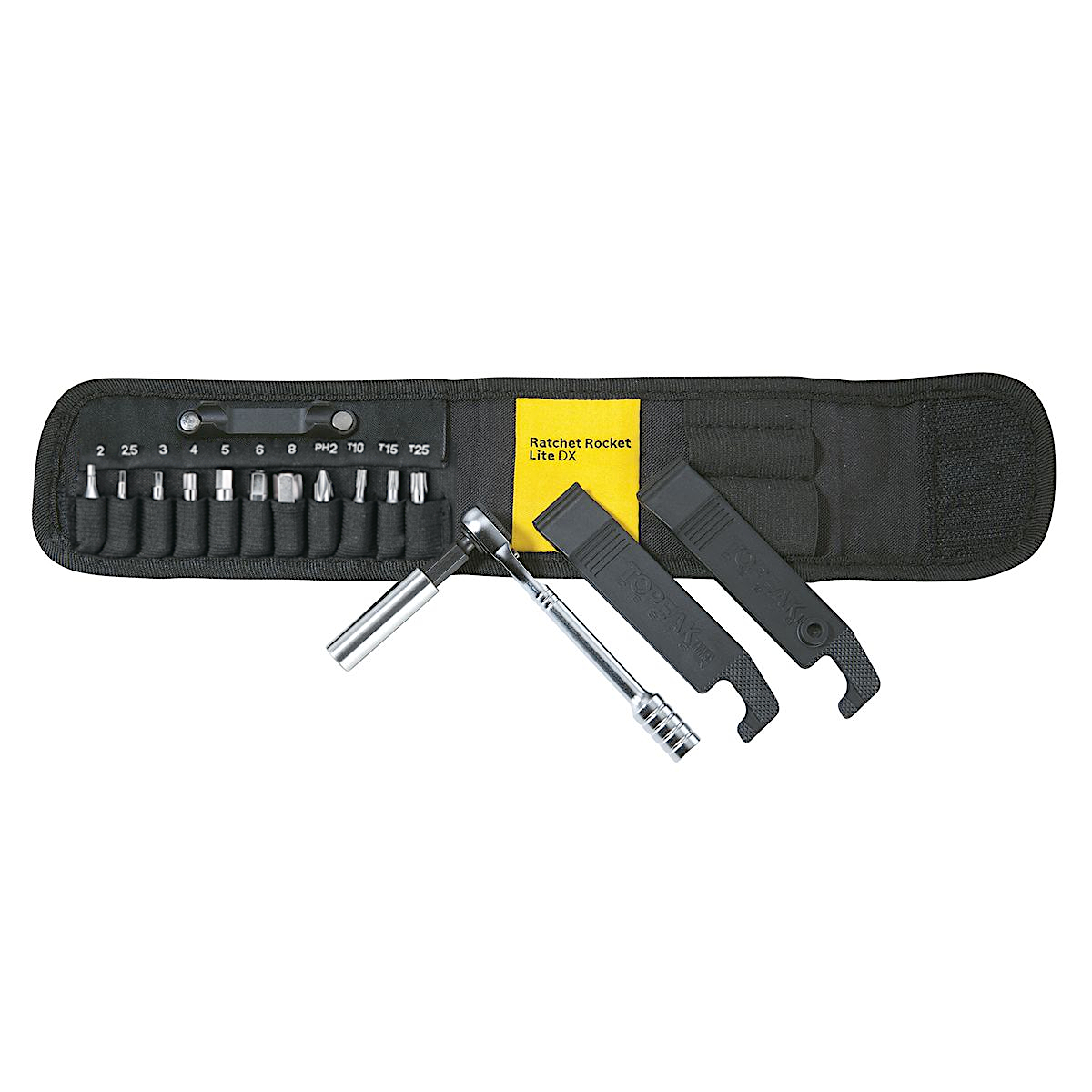 Topeak Ratchet Rocket Lite DX Feinzahnratsche Steckschlüssel-Bitsatz