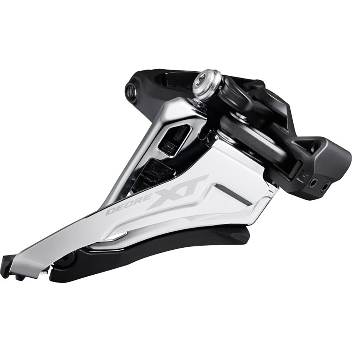 Deore XT FD-M8100 voorderailleur 12-speed/dubbel voor klembandbevestiging (Mid-Clamp)