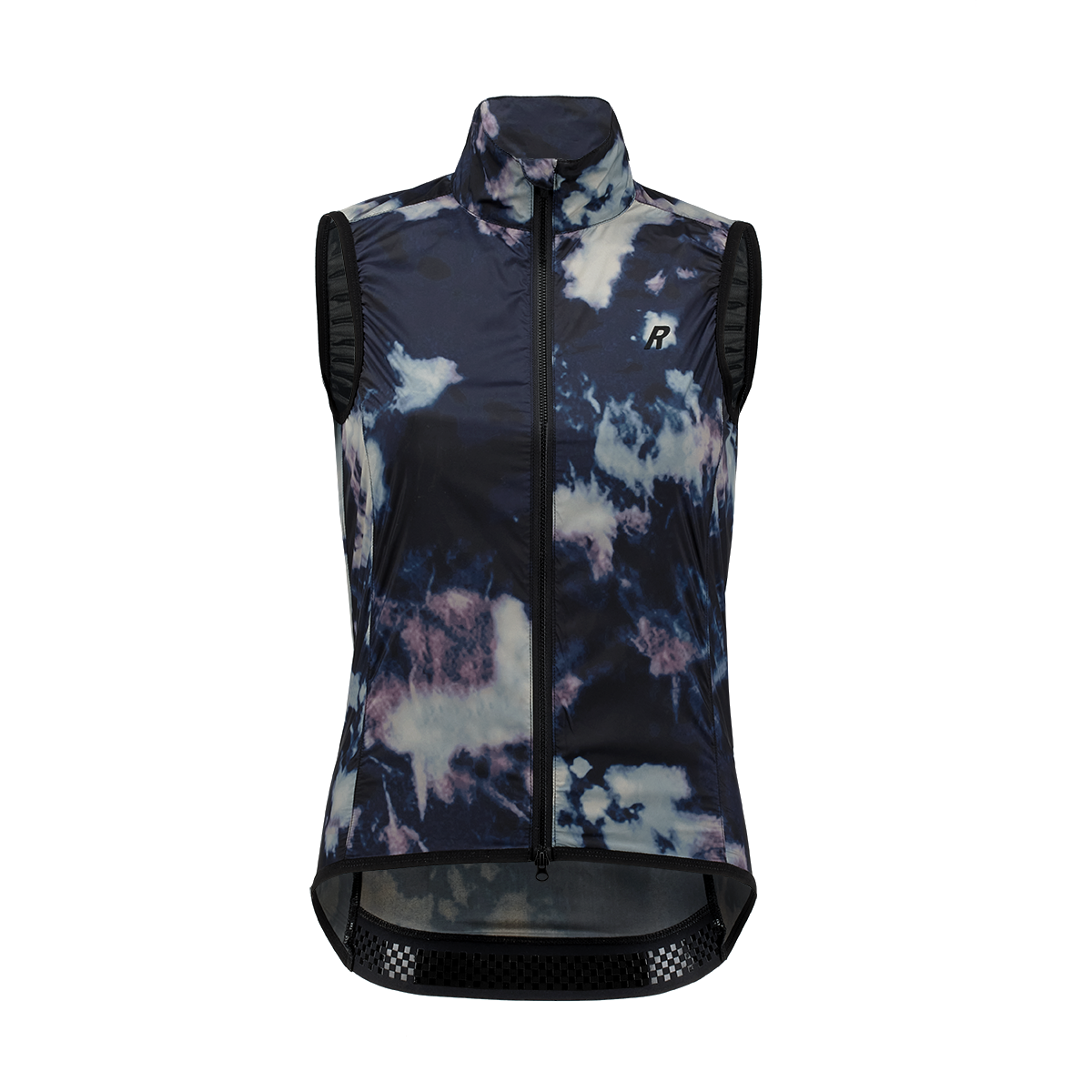 W Race Printed Wind Vest