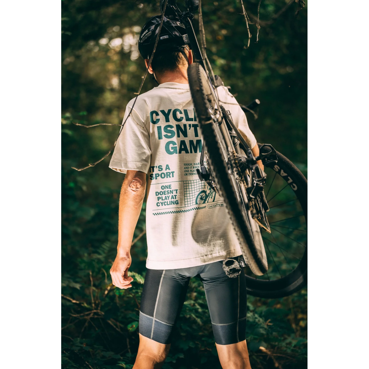 CYCLING ISN'T A GAME OVERSIZED SHIRT