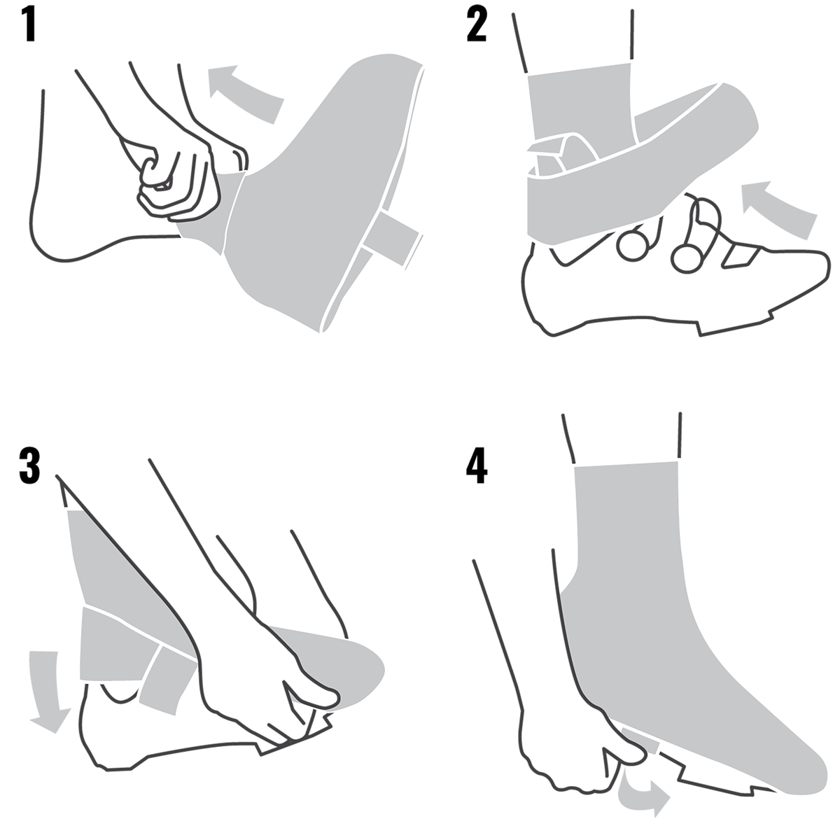 RACE THERMO HI-VIS Fahrradüberschuhe