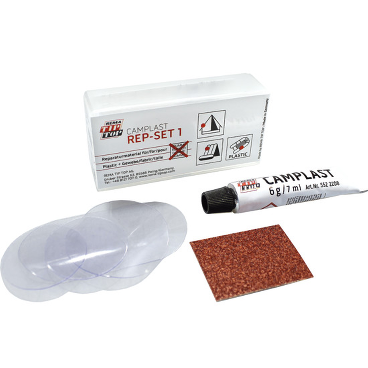 Rema Tip Top Camplast Mini Flickzeugset