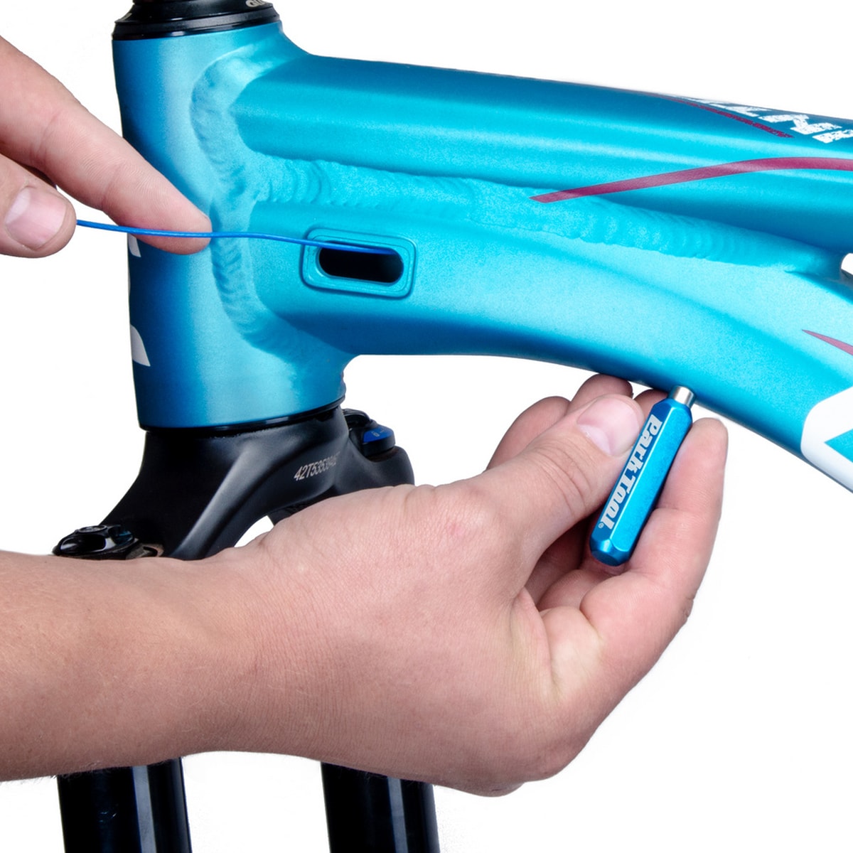 Park Tool Ir-1.3 Kabelführung, Blue, One Size