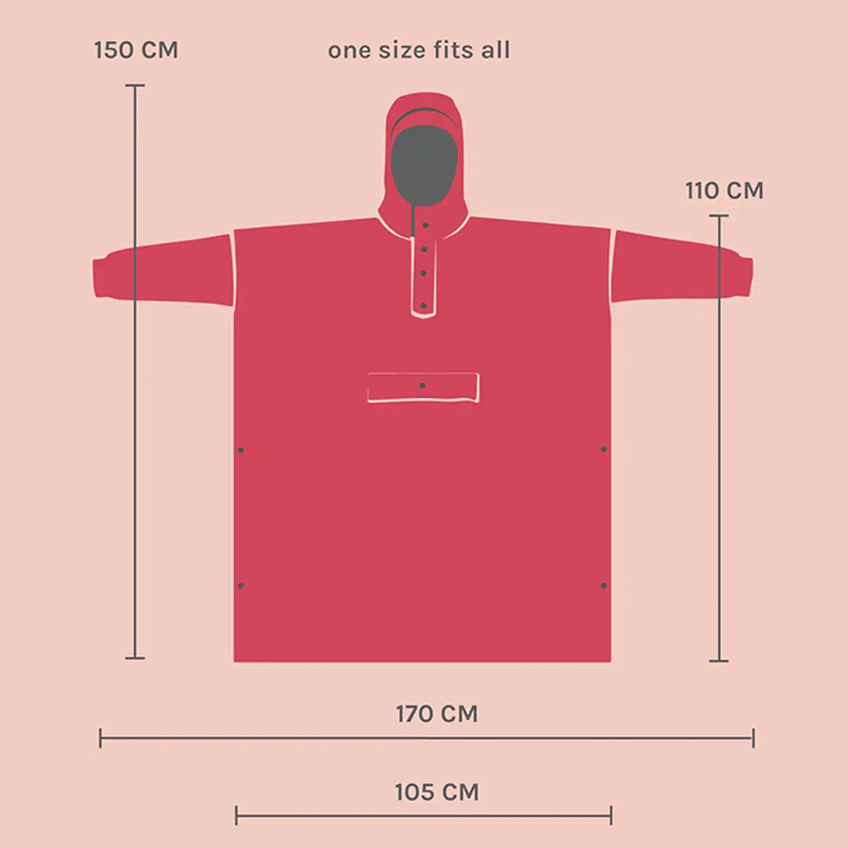 RAIN PONCHO Regenponcho