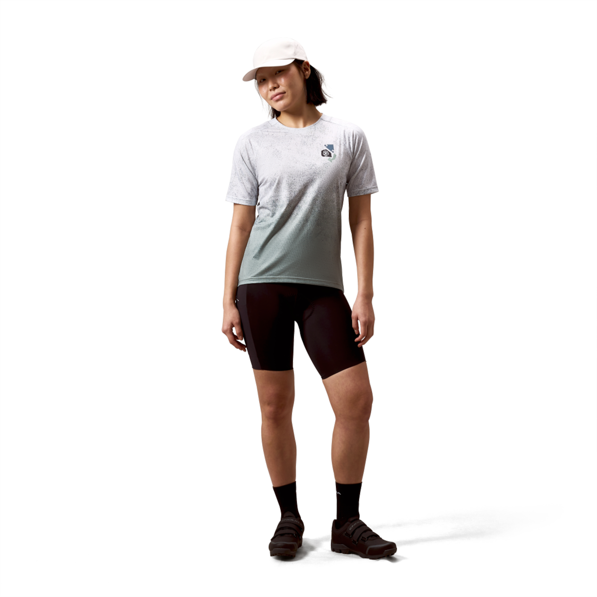 WOMEN'S SINGLETRACK L/S PRINT TEE t-shirt de vtt à manches courtes femme