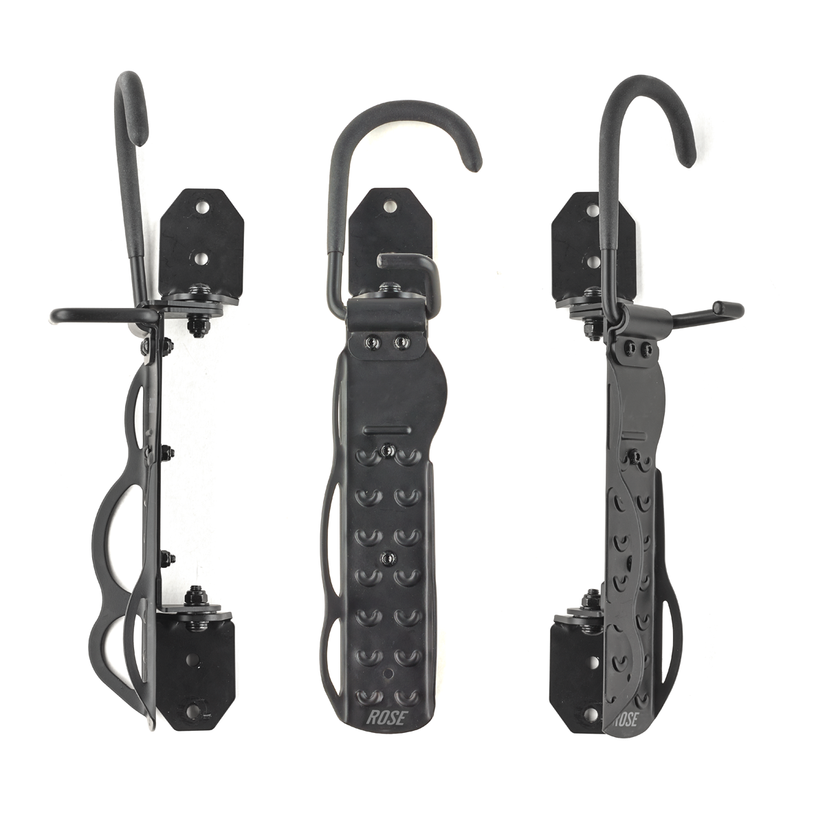 Hook-In Vario Wall Mount Bike Rack Foldable and Swivelling