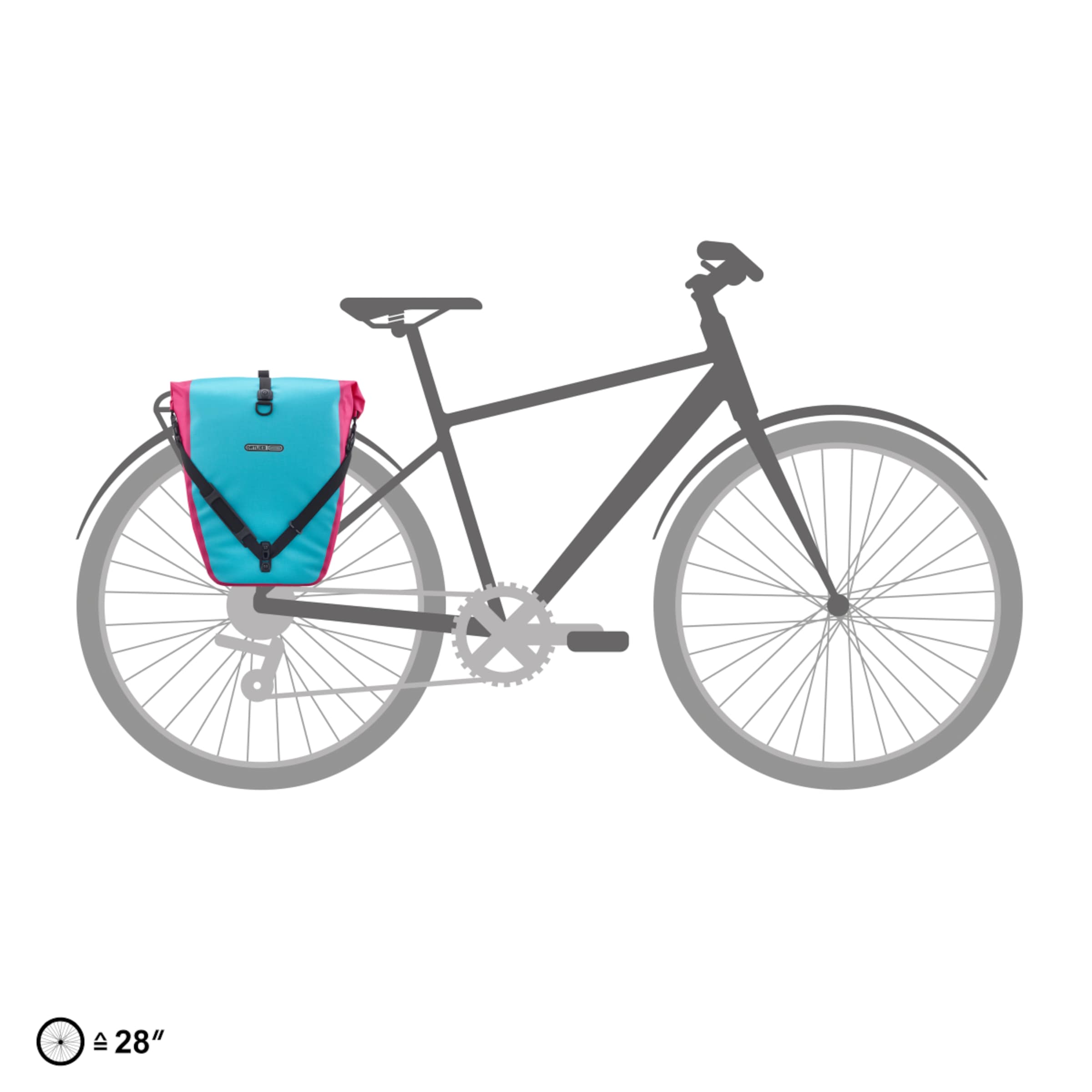 BACK-ROLLER CYBER QL2.1 Gepäckträgertasche