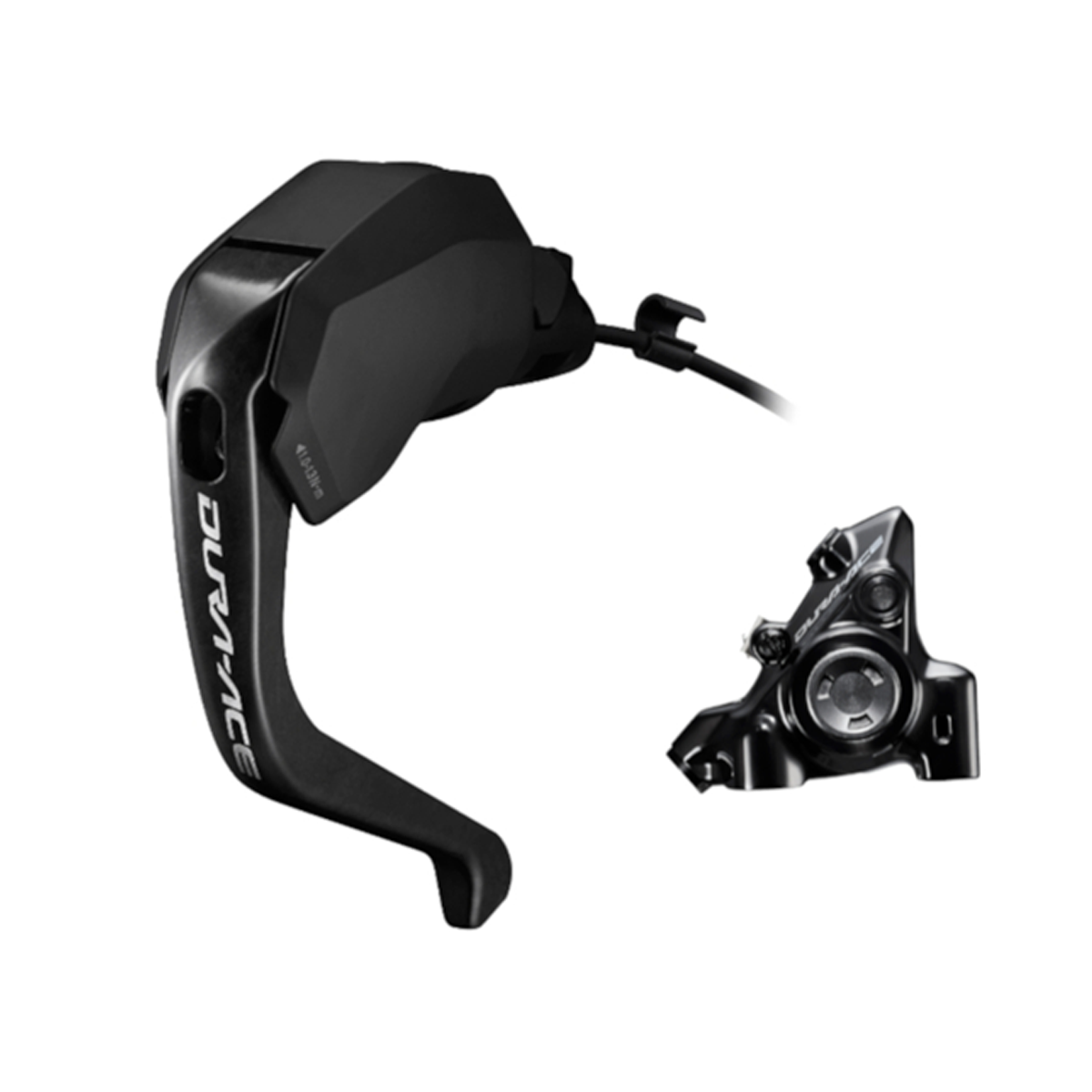 SHIMANO Dura-Ace Di2 ST-R9180 STI Triathlon TT Brems-/Schalthebelkombination mit BR-R9270 Scheibenbremse J-Kit Direct