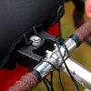HANDLEBAR MOUNTING-SET W/ LOCK Montageset für Lenkertaschen/Körbe mit Schloss E185