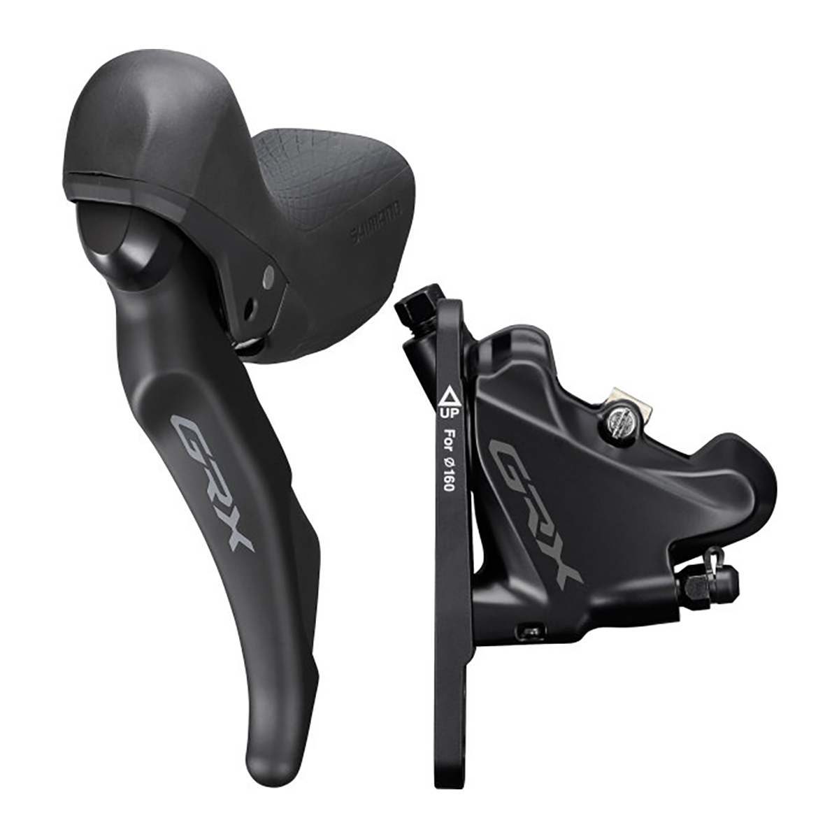 GRX ST-RX600 Brake/Shift Lever Combination 2x11 Speed with BR-RX400 Disc Brake Caliper (Front or Rear)