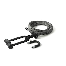 Eyelet U/X-lock Bundle Textile Lock Chain with U-lock