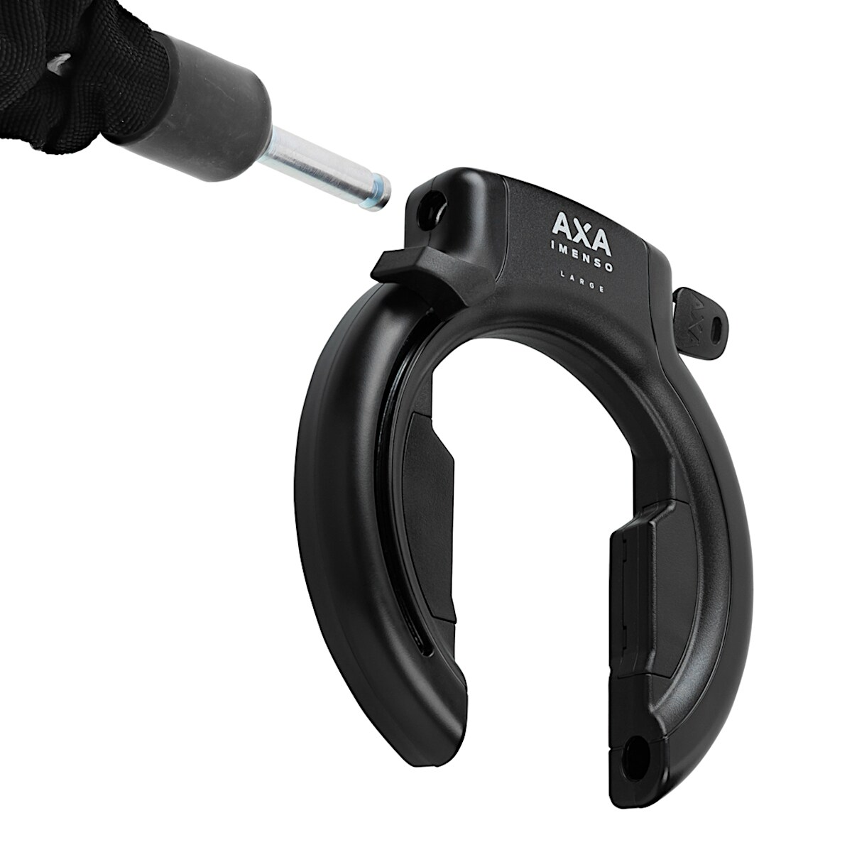 Rahmenschloss Imenso Large mit Plug-in für Anschließkette