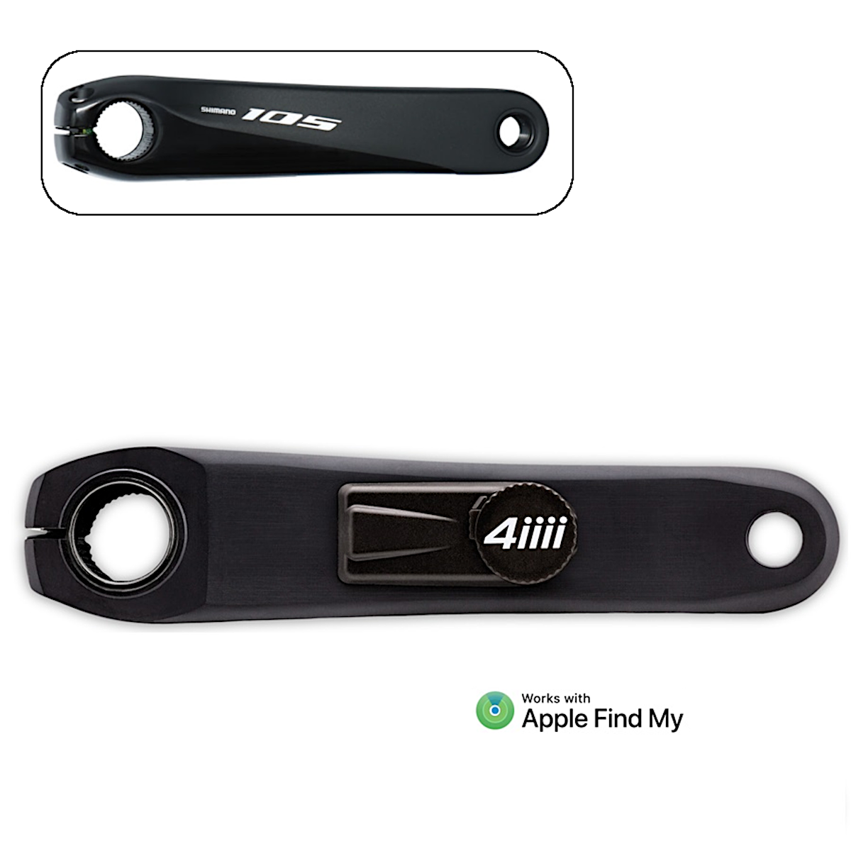 4iiii PRECISION 3+ Powermeter für SHIMANO 105 FC-R7000