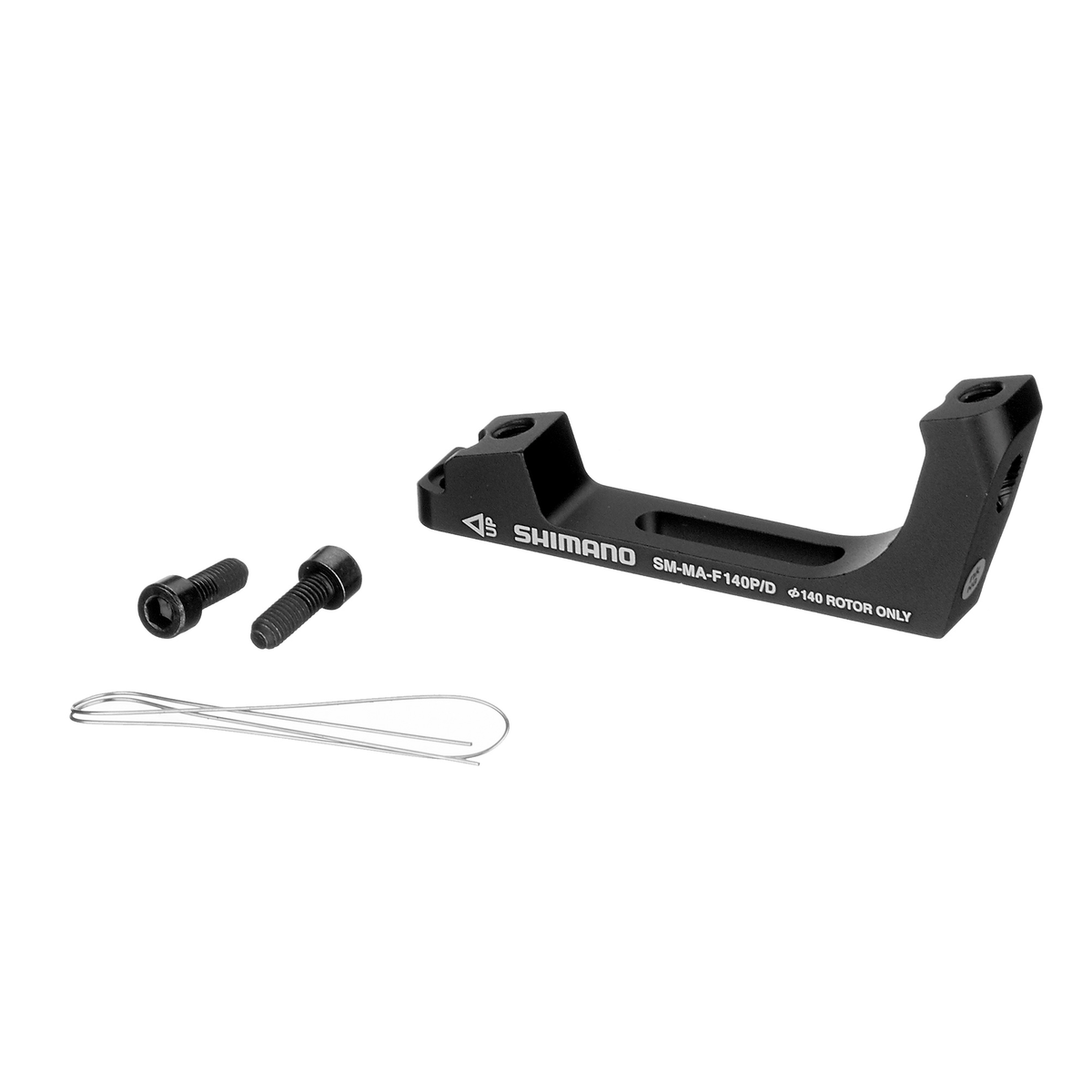 SHIMANO Flatmount/Postmount Vorderrad-Scheibenbremsadapter SM-MA-F-P/DA