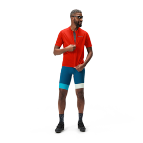 LOOP S/S ZIPPED JERSEY fietsshirt korte mouw