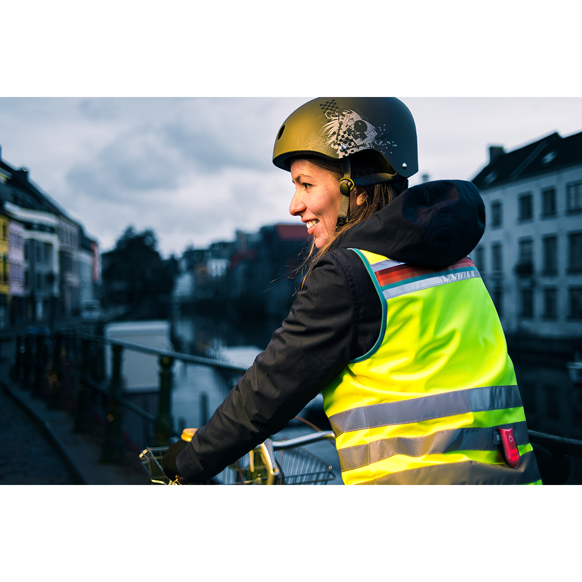 LUCY JACKET YELLOW gilet réfléchissant femme