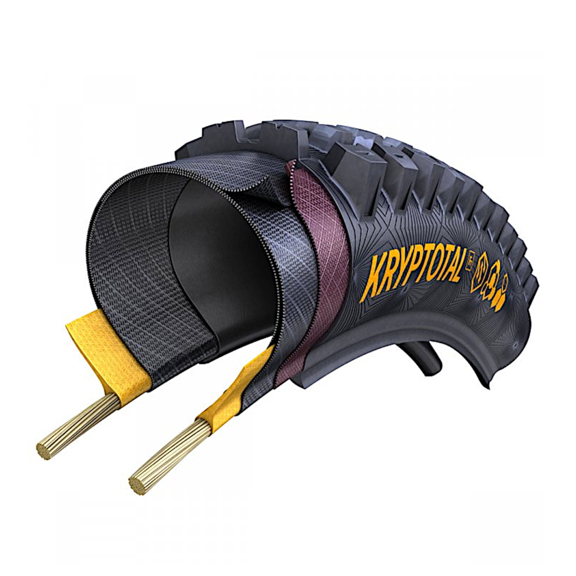 Kryptotal Front Enduro Soft MTB vouwband voorwiel