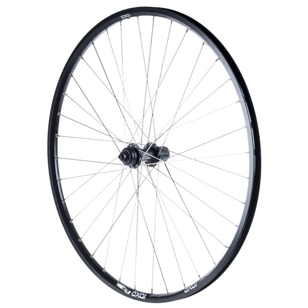 DC 19 Comp Disc Hybrid Bike Rear Wheel, 28"/700C, 5 x 135 mm, SHIMANO HG 