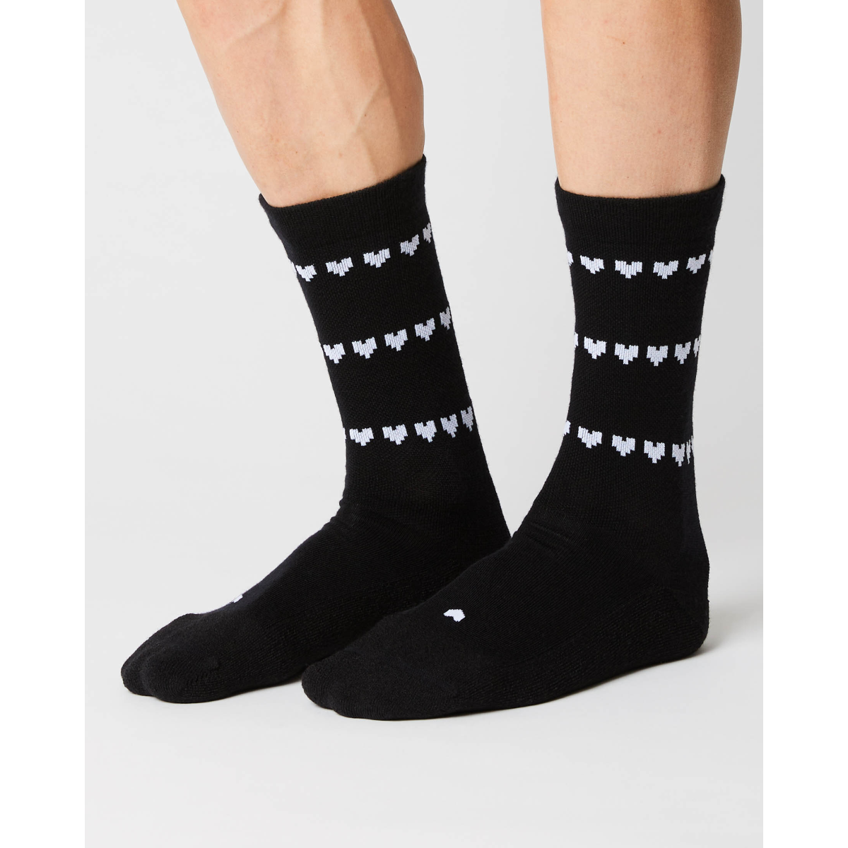 #MERINO HEART Merino Cycling Socks