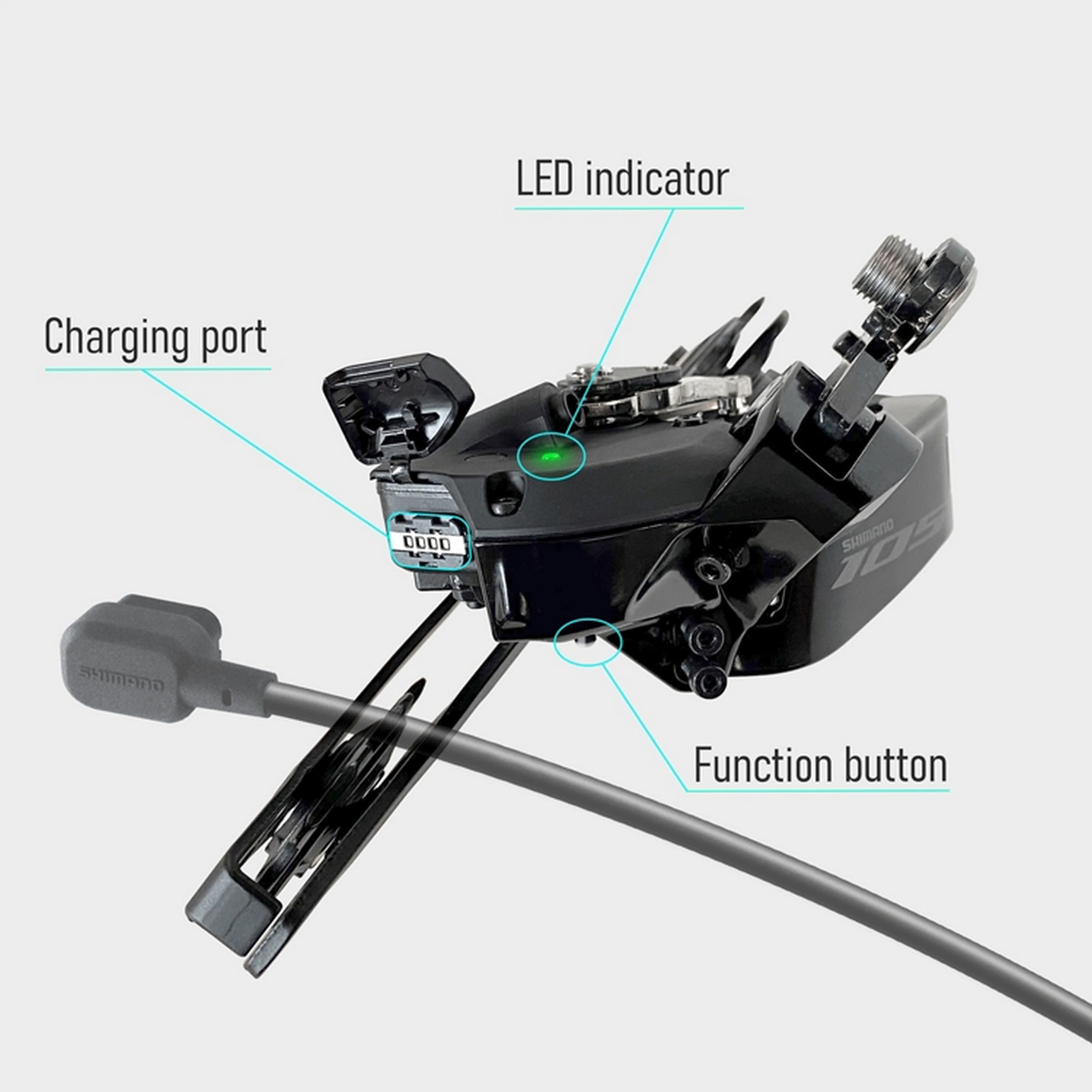 105 RD-R7150 Di2 Rear Derailleur