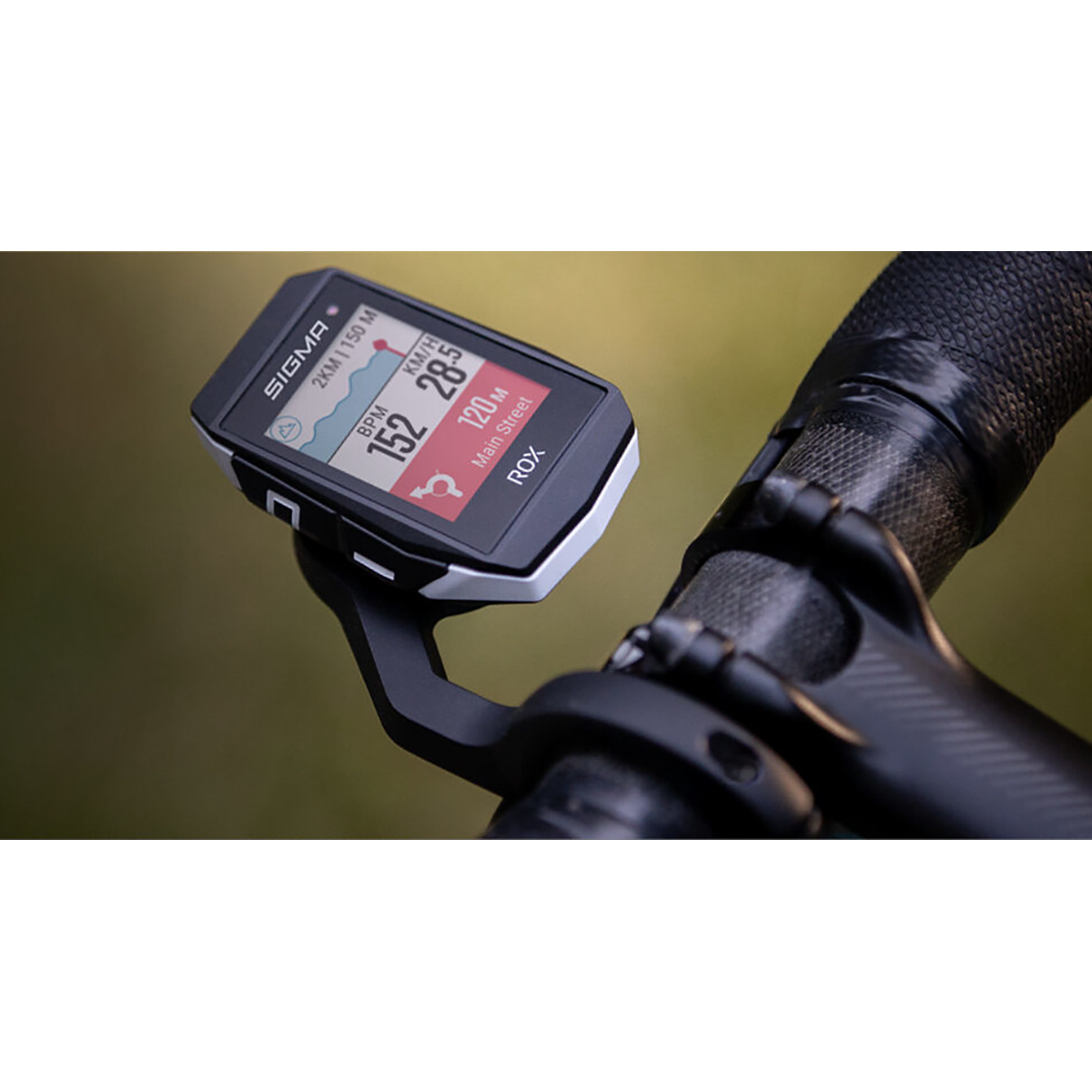 Short Butler GPS Handlebar Mount for Rox 11.1 Evo Bike Computer