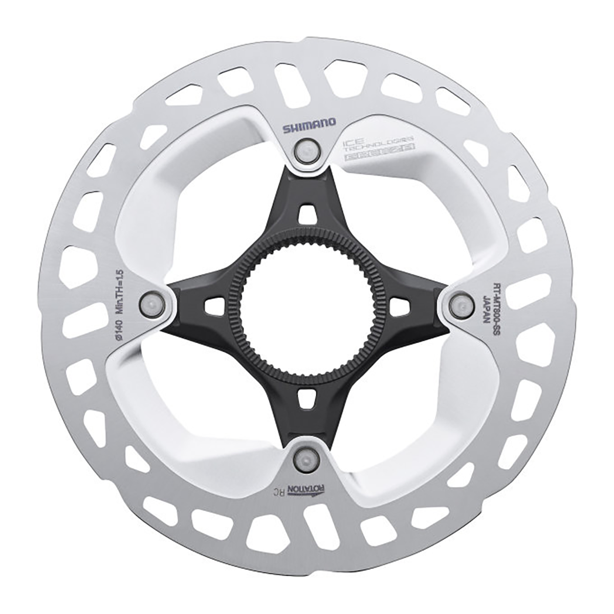 Deore XT RT-MT800 Brake Disc (External Lockring, Ø160mm)