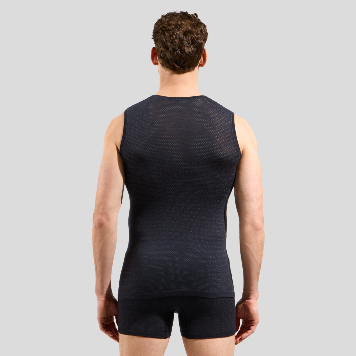 MERINO PW 140 SEAMLESS BL TOP CREW NECK SINGLET onderhemd