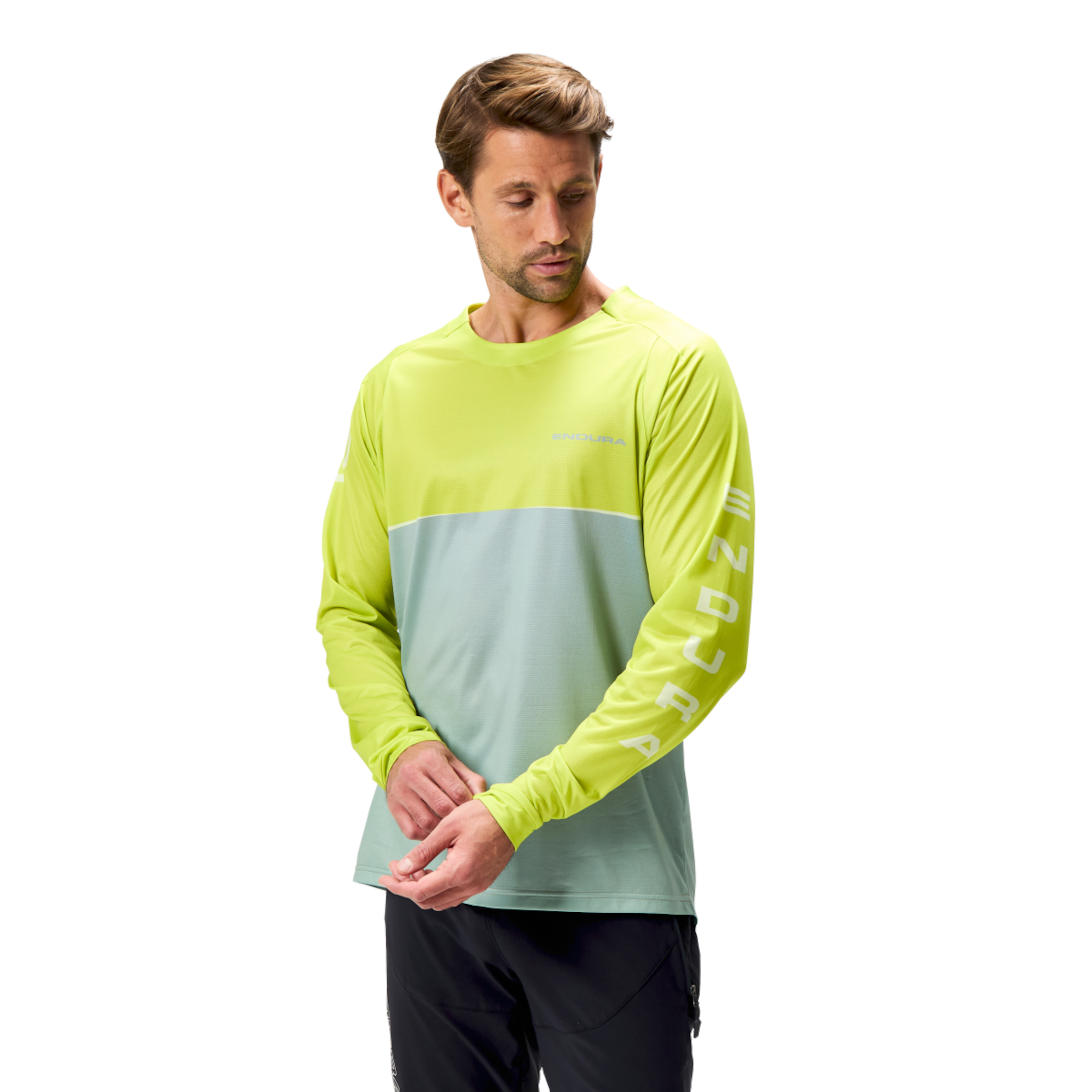 CORE PRINTED L/S TEE maillot de vélo VTT à manches longues