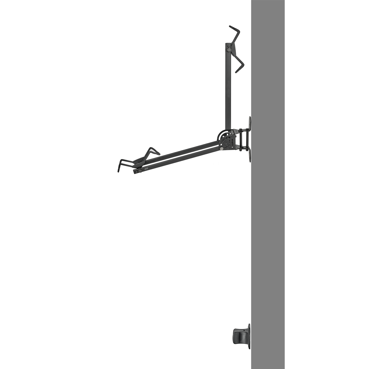 Hook-In Vario XL Wall Mount Bike Rack Foldable and Swivelling