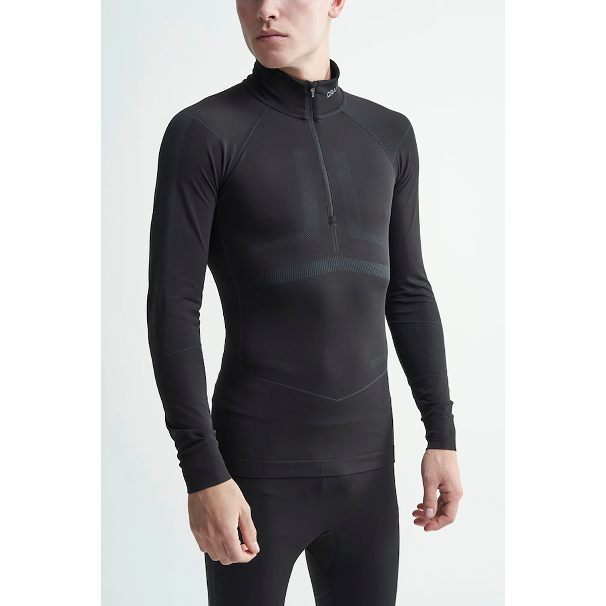 ACTIVE INTENSITY ZIP M ondershirt met lange mouwen