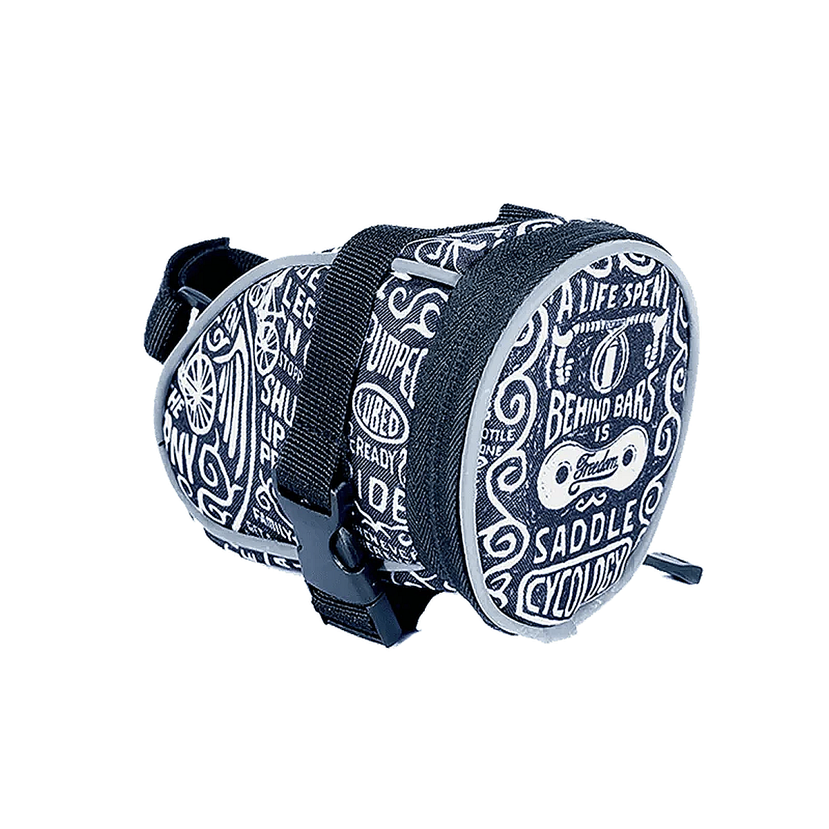 WISDOM BLACK SADDLE BAG