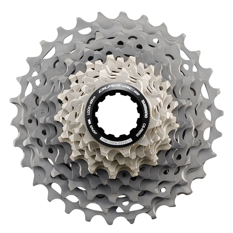 シマノCS-R9200 12S 11-30T DURA-ACE Shop SHIMANO Dura Ace CS-R9200 12 Speed Cassette now | Rose Bikes