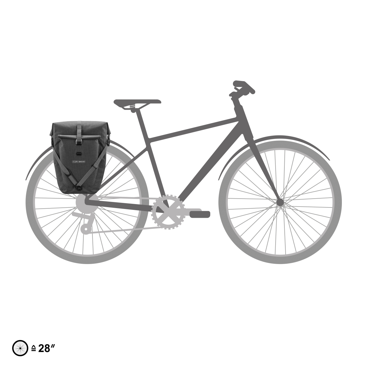 BACK-ROLLER PLUS URBAN QL2.2 Pannier