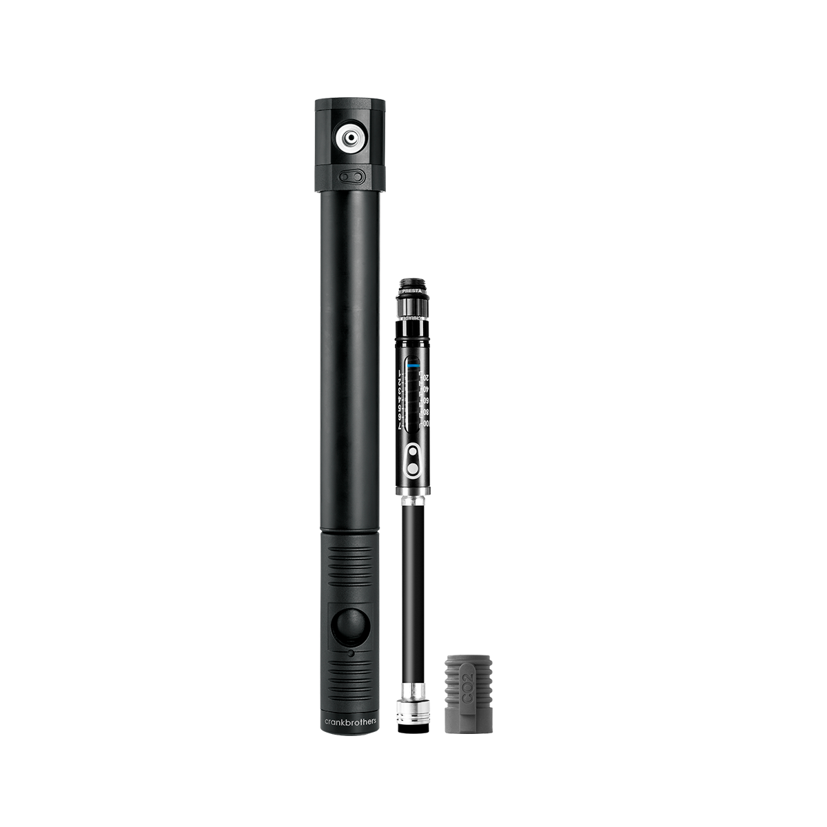 Klic HV mini pompe avec manomètre et doseur CO2