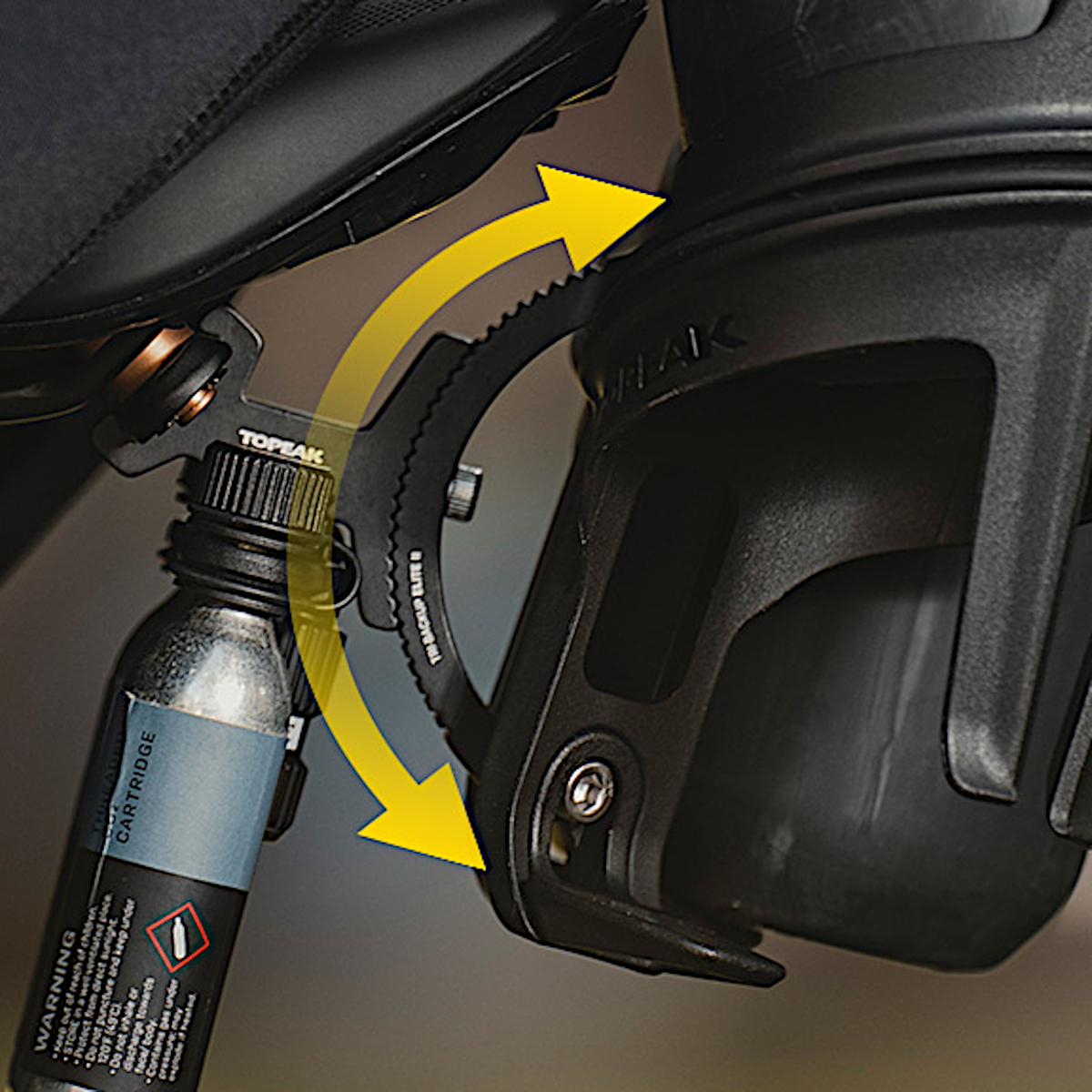 Tri-Backup Elite 2 Bottle Cage Seat Post Mounting