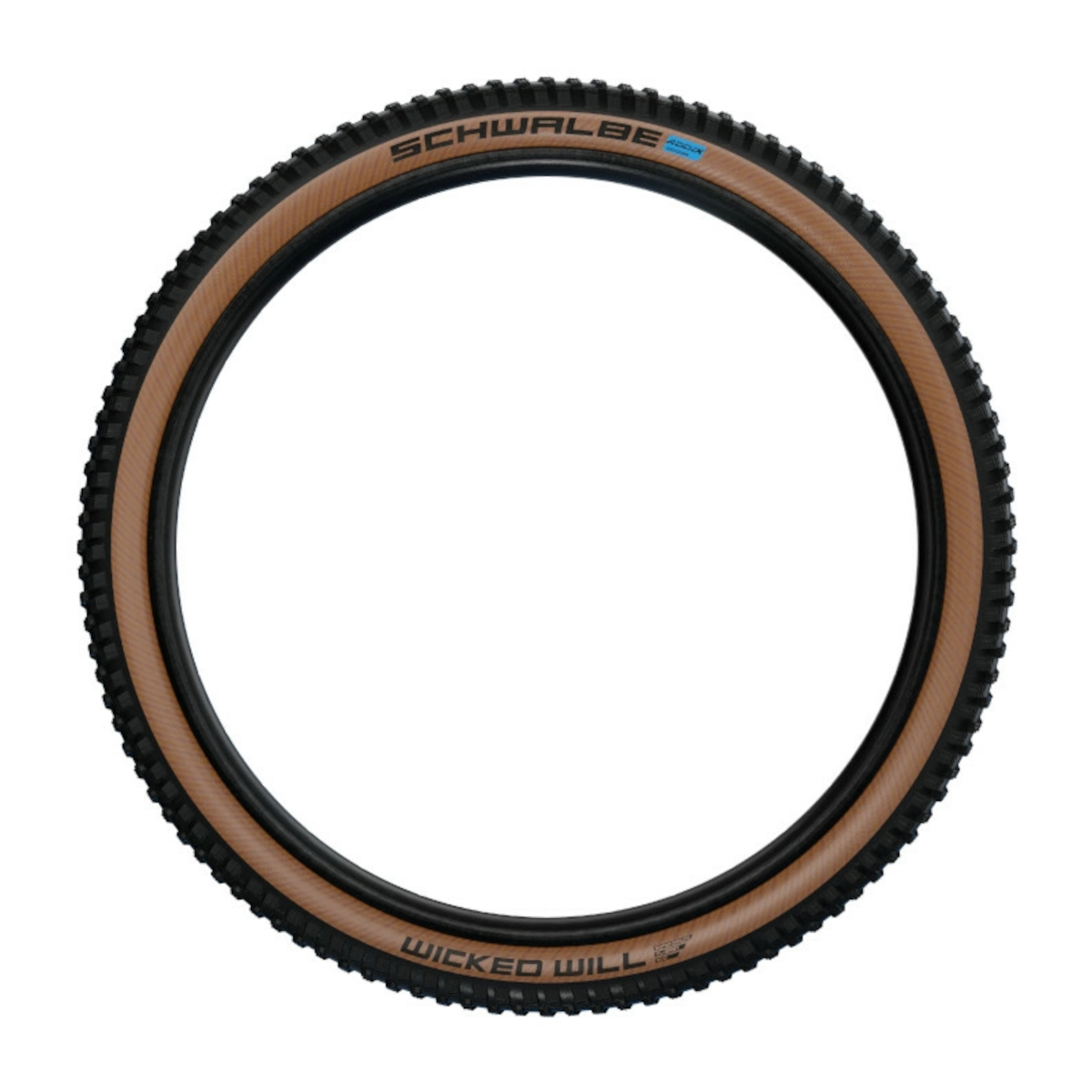 Wicked Will Evolution Addix SpeedGrip Super Race TLE MTB Folding Tyre, Transparent