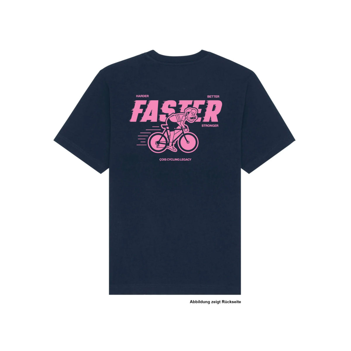 HARDER BETTER FASTER STRONGER OVERSIZED UNISEX CYCLING T-shirt